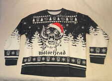 Pull Neuf Grande Taille XXXL Motörhead Lemmy Collector Christmas Père Noël