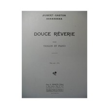 Aubert gaston douce rêverie - aubert,