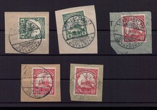 Colonies allemandes Afrique de l'Est allemande lot timbres oblitérés
