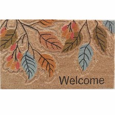 Tapis Classique Rectangulaire En Coco Coloré 45 Cm X 75 Cm