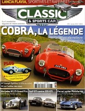 CLASSIC AND SPORTS CAR F S2 n°6 01/2013 COBRA GOLF GTI-205GTI LANCIA FLAVIA