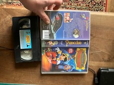 CASSETTE VIDEO VHS DESSIN ANIME DISNEY GRAND CHEF D OEUVRE 2 pinocchio 1