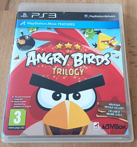 Playstation ps3 angry birds - playstation,