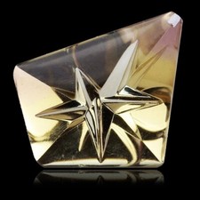 ★☆ AMÉTRINE 1,53 CT de Anahi Ametrine Mine - 8,9 mm - GEM-1015 ☆★