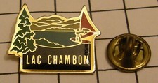 LAC CHAMBON WINDSURF SURF WIND BOARD WINDSURFING vintage pin badge X9Z