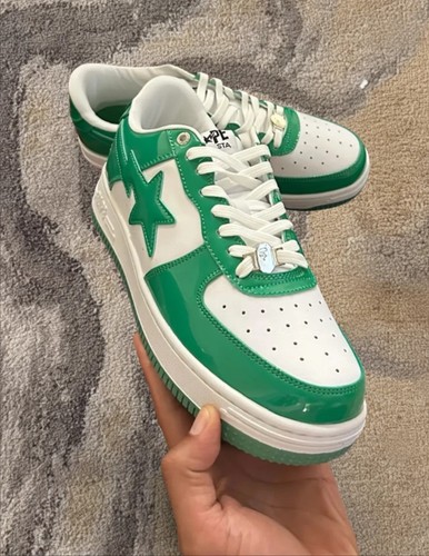 Men bapesta patent leather - bapesta,