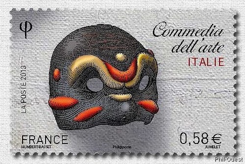 Stamps 2013 masques de - 2013,