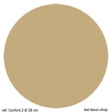 Filtre adhésif couleur ref: Confort 3 pour spots led Ø 28 cm.