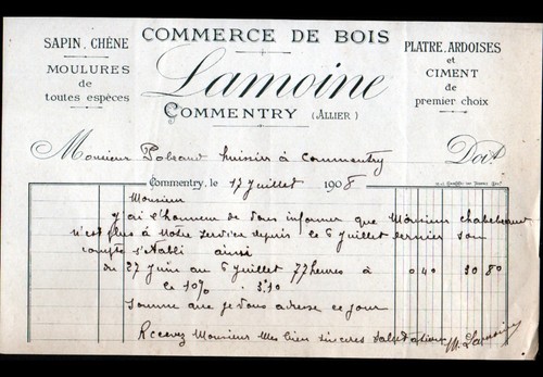 Commentry scierie - commentry,