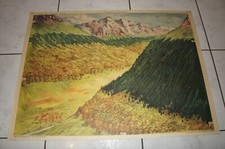 ANCIENNE AFFICHE SCOLAIRE