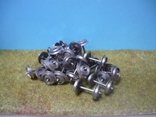 Jouef - lot de 20 essieux acier pour wagons et voitures ech ho 