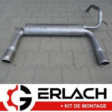 Silencieux arriere pour