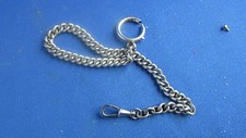  antique chrome metal pocket