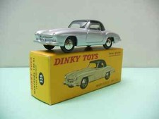 MERCEDES 190 SL Coupé argent toit noir  - Dinky Toys Atlas - Réf 526 neuf