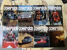 Lot de 8 Powerslide Internationaler Motorsport 1973 Magazine Revue Sport Auto