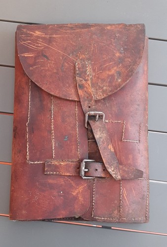 Ww1 sacoche etui cuir modèle - ww1,