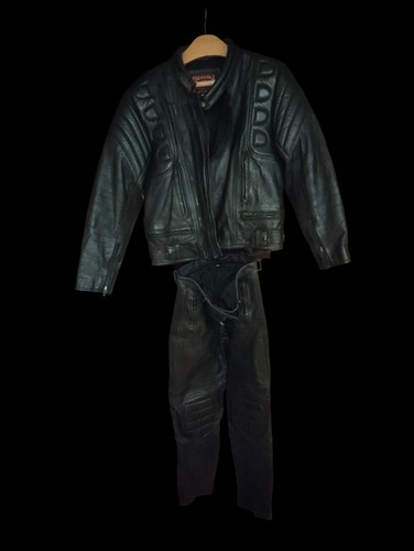 Combinaison cuir moto femme - cuir,
