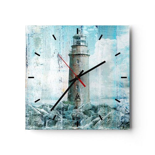 Horloge murale verre - horloge,