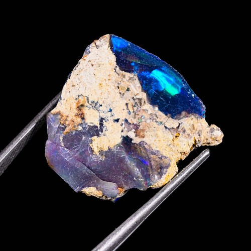 Black opal rough noir raw - opal, ,