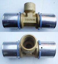 Lot de 2 Uponor S-PRESS en T à sertir 40 3/4" 40 - 1064232