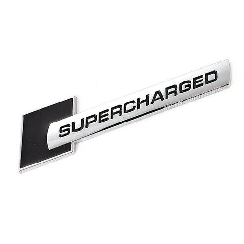 Embleme supercharged metal - embleme,