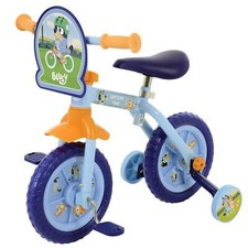 Vélo D'Entraînement 2 En 1 Bluey 10" Stabilisateurs Amovibles Enfants 2 Ans+