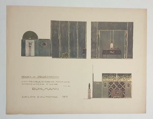 Meuble hebene macassar a - un, en