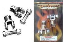 SUPPORTS DE REPOSE-PIEDS CHROMÉS POUR HARLEY & CUSTOM