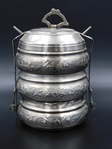 Antique silver copper - copper, meal