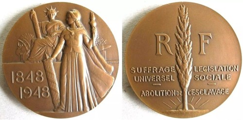 Médaille bronze centenaire - médaille,