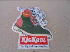 autocollant vintage Kickers