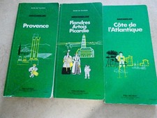 LOT 3 GUIDES VERT MICHELIN PROVENCE COTE ATLANTI FLANDRES ARTOIS PICARDIE (276)