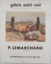 [AFFICHE D'ART] P.LEMARCHAND 