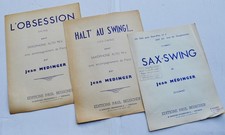 3 PARTITIONS → "SWING" → par Jean MEDINGER pour Saxo Alto mib / BEUSCHER