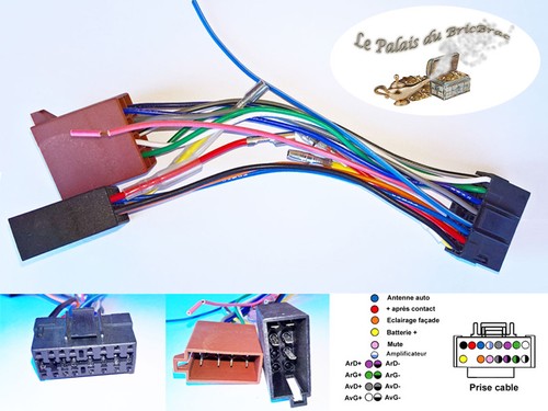 Câble adaptateur faisceau iso - câble,