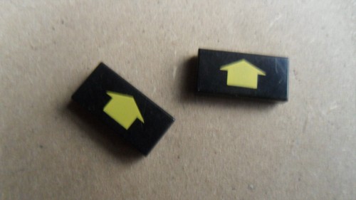 Lego flèche jaune réf - 2,