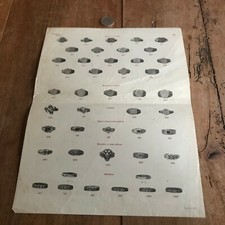 papier ancien horloger bijoutier N2 bijoux bague 