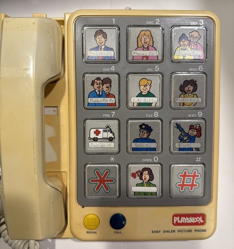 Rare vintage playskool model - *rare*,