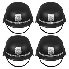  Lot de 4 casques de police
