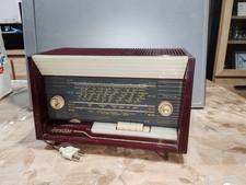 Poste radio TSF Schneider, modèle Calypso, coloris Bordeaux année 1958 's
