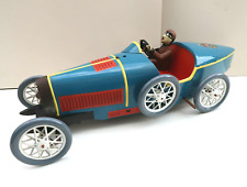 Rare Grande Bugatti Tole Peinte 48Cm Exposition Universelle Seville Paya 1992