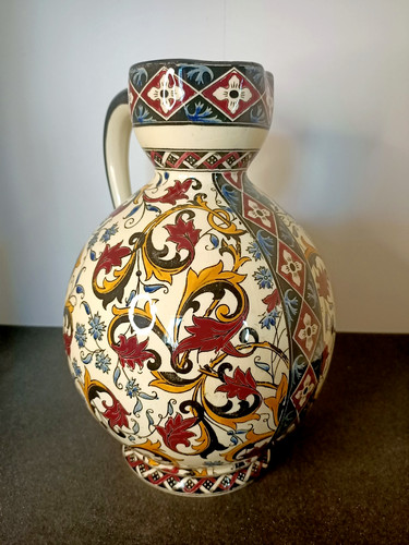 Ancien grand pichet gien - grand,
