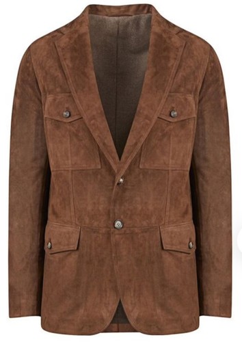 Blazer cuir suédé - blazer,