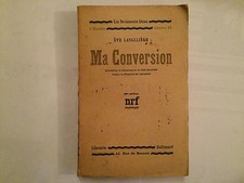 DOCUMENTS BLEUS N°21 MA CONVERSATION 1933 LAVALLIERE NRF L'HOMME