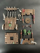 Warhammer Fantasy Old World Orc Goblins Snotling Pump Wagon OOP 90s INCOMPLETE
