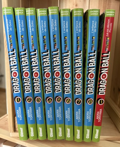 Lot dragon ball full color - ball, 9