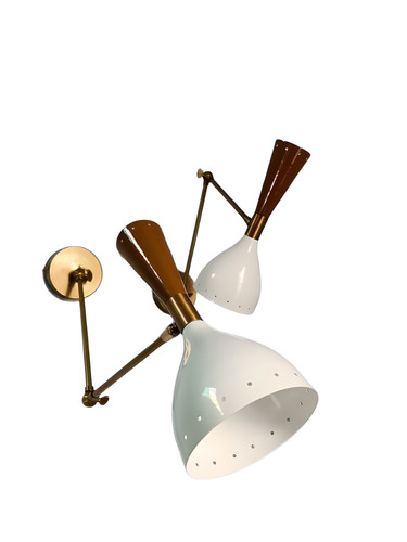 Paire appliques murales - d'appliques,