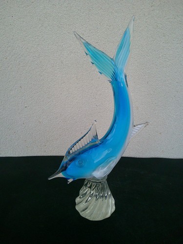 Grand poisson verre murano - en,