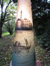 ART NOUVEAU - Flacon verre