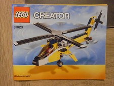 Notice Lego Creator n° 31023